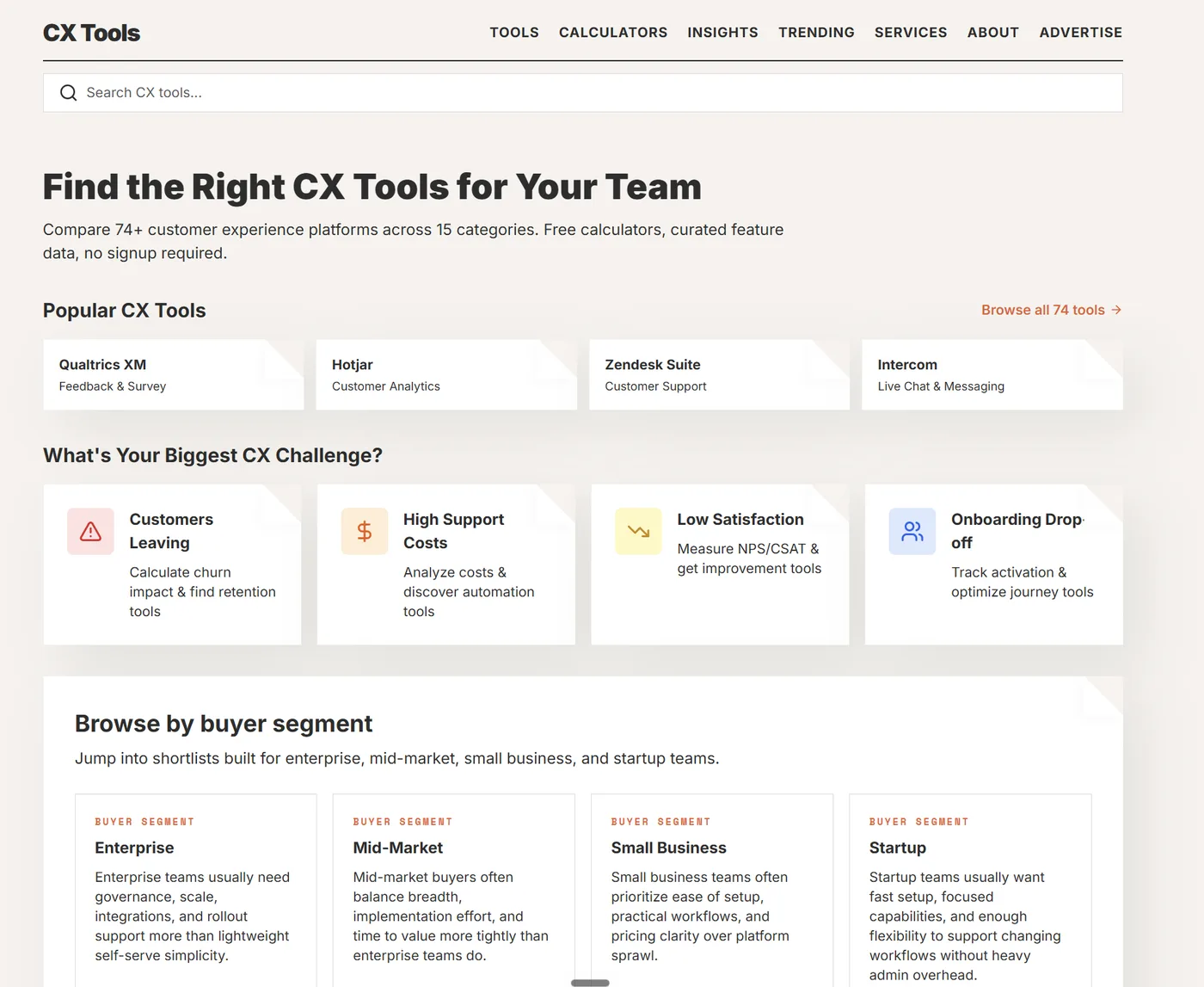 CX Tools screenshot
